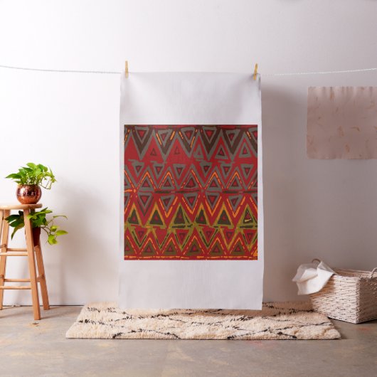 Tribal Kilim Custom Fabric Design Stoff (Beispiel)