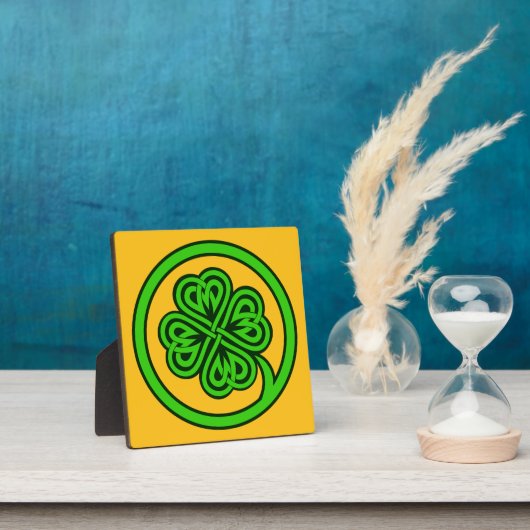 Tribal-Kleeblatt Fotoplatte (InSitu)