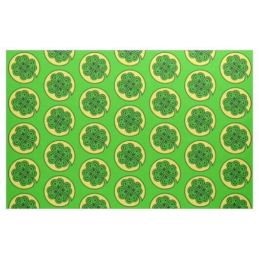 Tribal-Kleeblatt mit anpassbarem Stoff (Fat Quarter (45,7 x 55,9 cm))