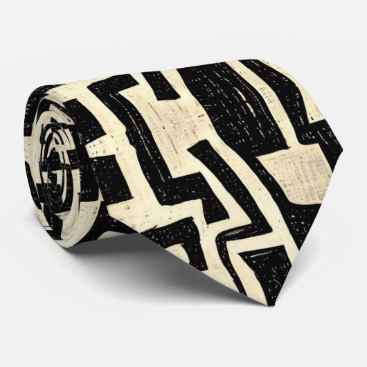 Tribal Krawatte (Gerollt)