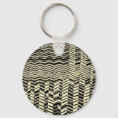 Tribal Kuba Designs Schlüsselanhänger (Vorderseite)