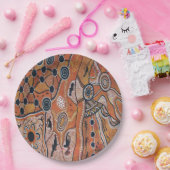 Tribal Land Earth Paper Teller 9" (Party)