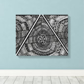 Tribal Leinwanddruck (Insitu (Holzboden))