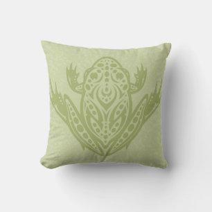 Tribal Leopard Frog Kissen