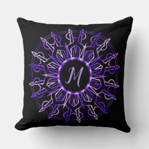 Tribal Lila Sun Throw Pillow Kissen