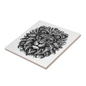 Tribal Lion Fliese (Seite)