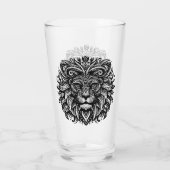 Tribal Lion Glas (Rückseite)
