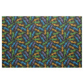 Tribal Lizards farbiges Muster Stoff (Fat Quarter (45,7 x 55,9 cm))