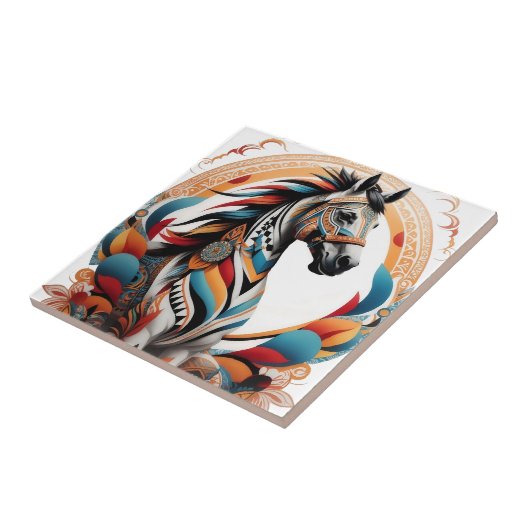 Tribal-Logo Fliese (Seite)