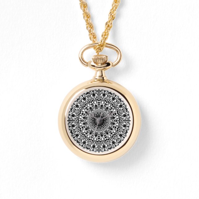 Tribal Mandala Armbanduhr (Vorderseite)