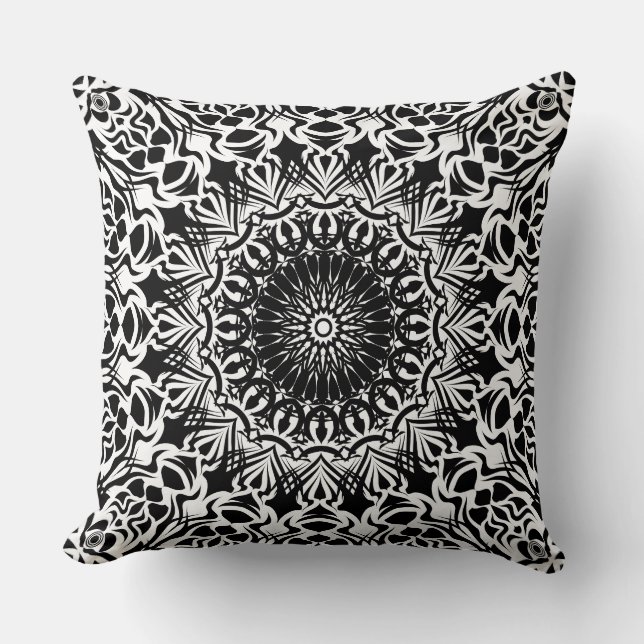 Tribal Mandala Kissen (Vorderseite)