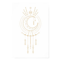 Tribal Mandala Moderne Goldene Geometrie Mondeleme