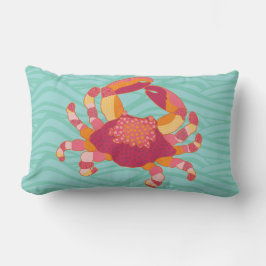 Tribal Marking Crab  Lendenkissen