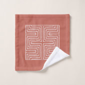Tribal Maze Badhandtuch Set (Waschlappen)