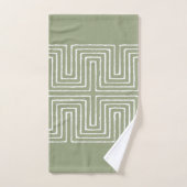 Tribal Maze Badhandtuch Set (Handtuch)