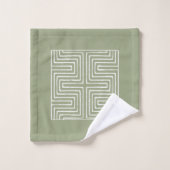 Tribal Maze Badhandtuch Set (Waschlappen)