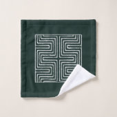 Tribal Maze Badhandtuch Set (Waschlappen)