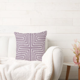 Tribal Maze Mud Tuch Muster Afrikanisch Kissen