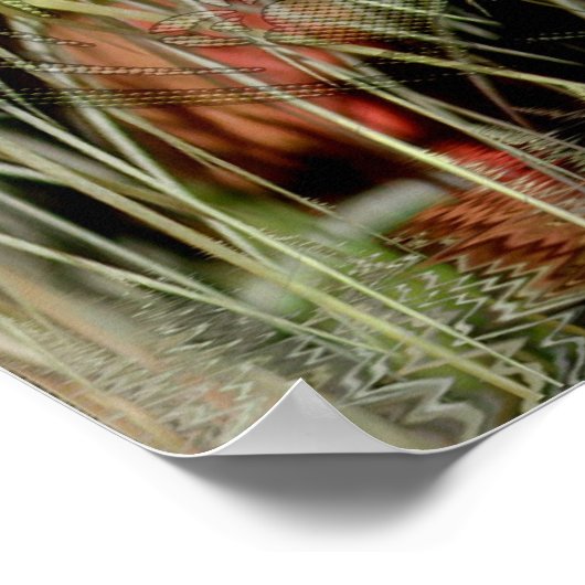 Tribal Medicinal Poster (Ecke)