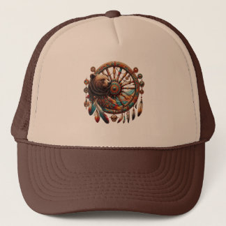 Tribal Medicine Wheel T - Shirt Truckerkappe