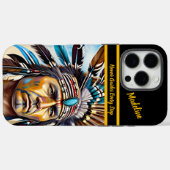 Tribal Memo Fire: Eigener Stil Case-Mate iPhone Hülle (Rückseite (Horizontal))