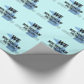 Tribal Michigan Michigama Great Waters Up North Geschenkpapier (Ecke)