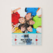 Tribal Michigan Michigama Great Waters Up North Puzzle (Vertikal)