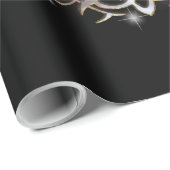 Tribal Moonstone Goddess Triple Moon Geschenkpapier (Rolleneckpunkt)
