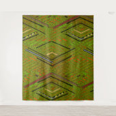 Tribal Mud Cloth Wandteppich (Vorderseite)