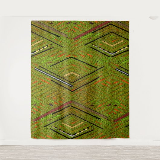 Tribal Mud Cloth Wandteppich (Vorderseite)