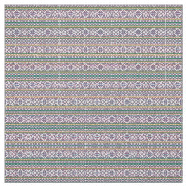 Tribal Multicfarbenes altes Symbol Folkloredesign Stoff