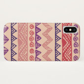 Tribal Muster 2 Case-Mate iPhone Hülle (Rückseite (Horizontal))