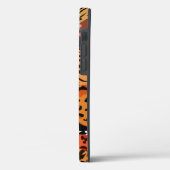 Tribal-Muster für afrikanische Jungle-Tiere Case-Mate iPhone Hülle (Rückseite / Links)