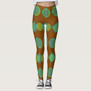 Tribal Muster III Handmade Yoga Pants Leggings