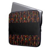 Tribal Muster Labtop Sleeve (Vorderseite Links)