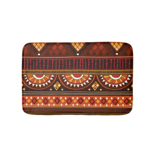 Tribal nahtlos Design für verschiedene Zwecke. Badematte (Vorderseite)