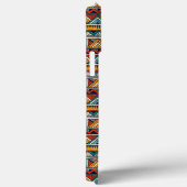 Tribal Nahtloses Muster - Abstrakter Hintergrund Case-Mate iPhone Hülle (Rückseite / Rechts)