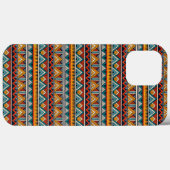 Tribal Nahtloses Muster - Abstrakter Hintergrund Case-Mate iPhone Hülle (Rückseite (Horizontal))