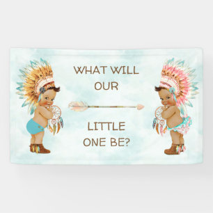 Tribal Native American Ethnisch Boho Geschlechtere Banner