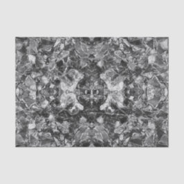 Tribal Native Schwarz-weiß Distressed Art Design Seidenpapier