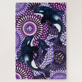 Tribal Orca Puzzle
