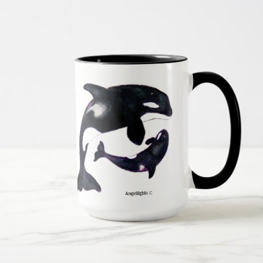 Tribal Orca Tasse (Rechts)