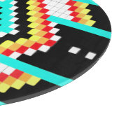 Tribal Original Round Glass Cutting Board Schneidebrett (Ecke)