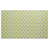 Tribal Paisley Pattern Lemon Yellow Turquoise Stoff (Yard (91,4 cm))