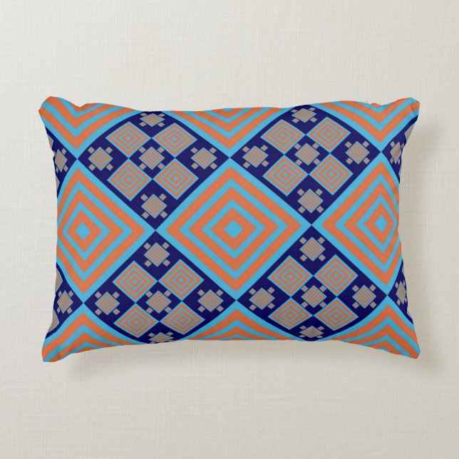 Tribal Patten Accent Kissen (Vorderseite)