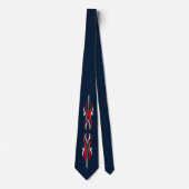 Tribal Pattern Necktie Krawatte (Vorderseite)
