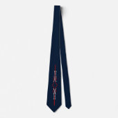 Tribal Pattern Necktie Krawatte (Vorderseite)