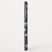 Tribal-Pfeile mit Federn Case-Mate iPhone Hülle (Hinten/Links)