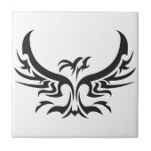 Tribal Phoenix Fliese (Vorderseite)