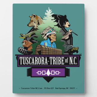 Tribal Plaque ~Tuscarora Stamm der NC ~ Fotoplatte